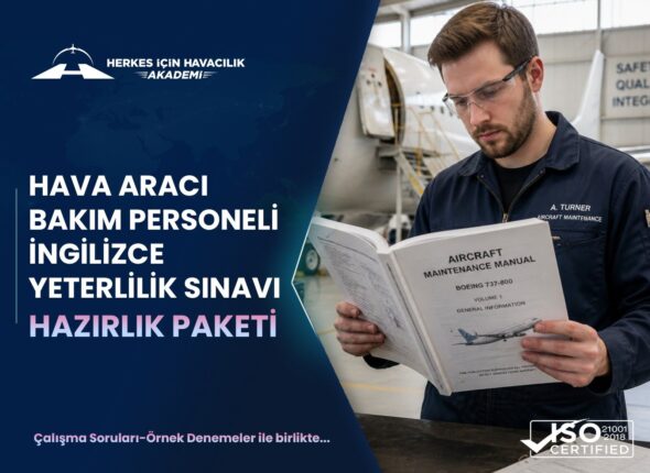 Hava Aracı Bakım Personeli İngilizce Yeterlilik Sınavı-Hazırlık Paketi